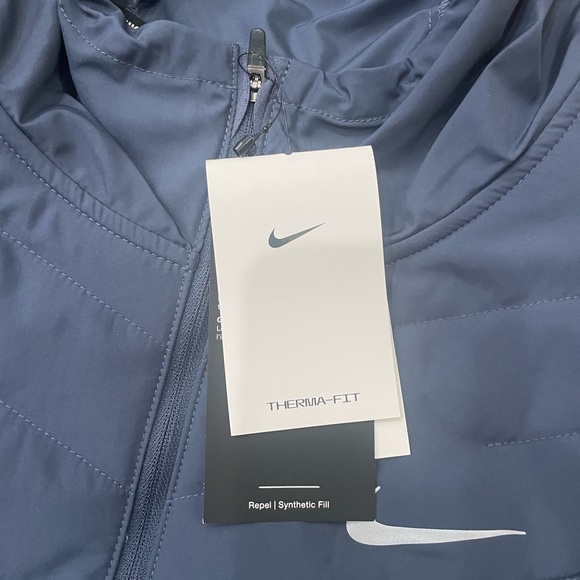 Nike Therma-Fit Repel Full Zip Running Jacket (DD5644-437) Men’s Size 2XL - Picture 3 of 9